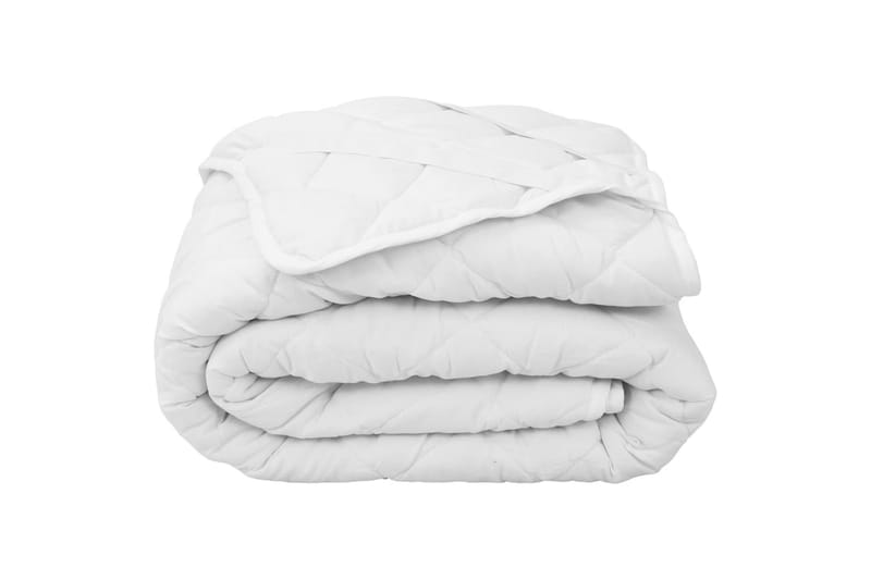 Vattert madrassbeskytter hvit 180x200 cm tung - Tekstiler - Sengetøy - Madrassbeskytter