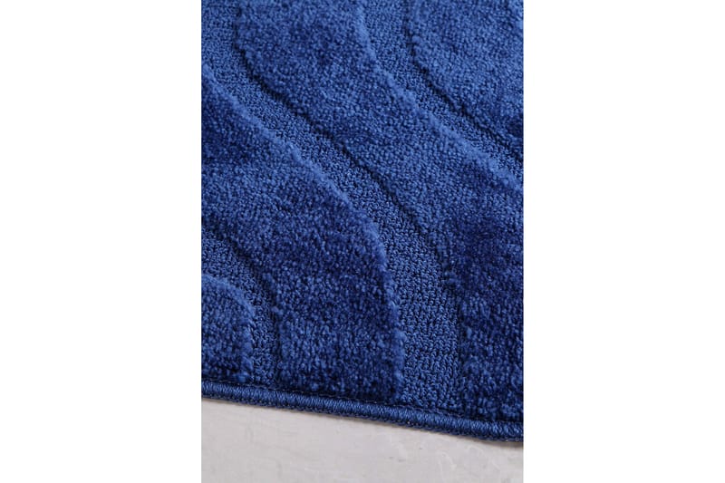 Parbhuram Baderomsmatte 50x80 cm Rektangulær - Mørkeblå - Tekstiler - Tepper & Matter - Baderomsmatte