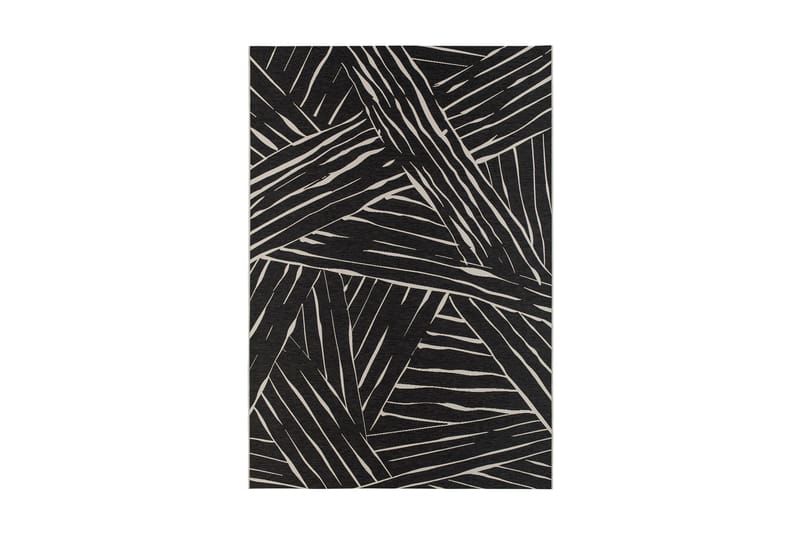 Domani Modern Flatvevd Matte 160x230 cm - Grafitt - Tekstiler - Tepper & Matter - Flatvevde tepper