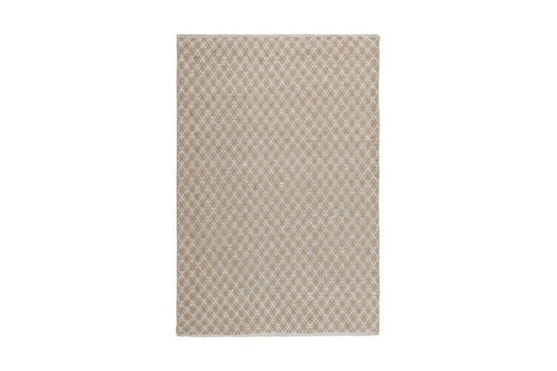 Matte 140 x 200 cm beige AKBEZ - Beige - Tekstiler - Tepper & Matter - Flatvevde tepper