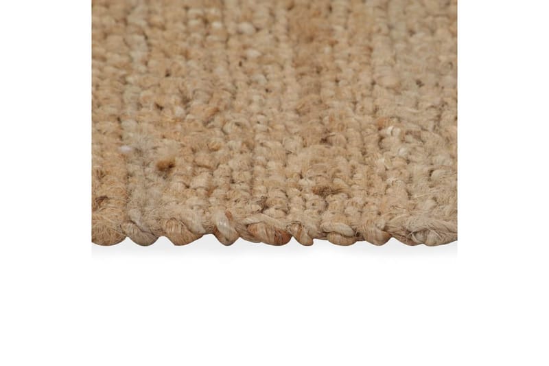 Håndvevd teppe jute stoff 120x180 cm naturell - Tekstiler - Tepper & Matter - Håndvevde tepper