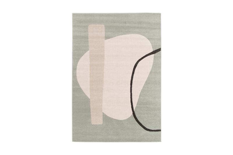 Florence Stone Wiltonmatte Rektangulær 160x230 cm - Grønn - Tekstiler - Tepper & Matter - Moderne tepper - Friezematter
