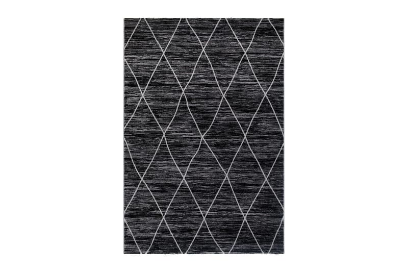 Madeira Bell Wiltonmatte 200x290 cm - Svart/Hvit - Tekstiler - Tepper & Matter