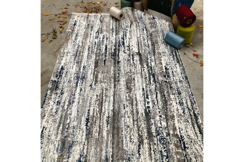 Matte 2254 - Grå, Blå - Tekstiler - Tepper & Matter - Moderne matte - Friezematter