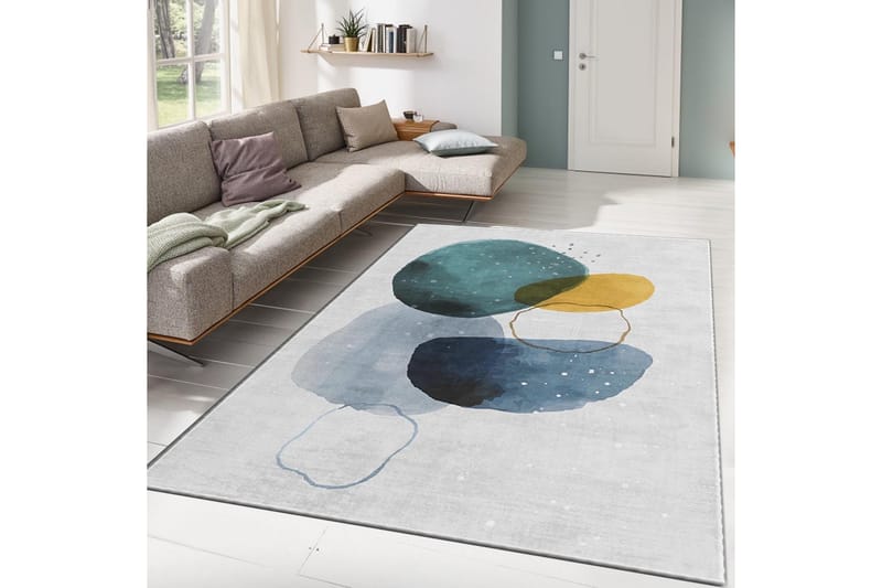 Noore Wiltonteppe 100x180 cm Rektangulær - Flerfarget - Tekstiler - Tepper & Matter - Moderne tepper - Friezematter