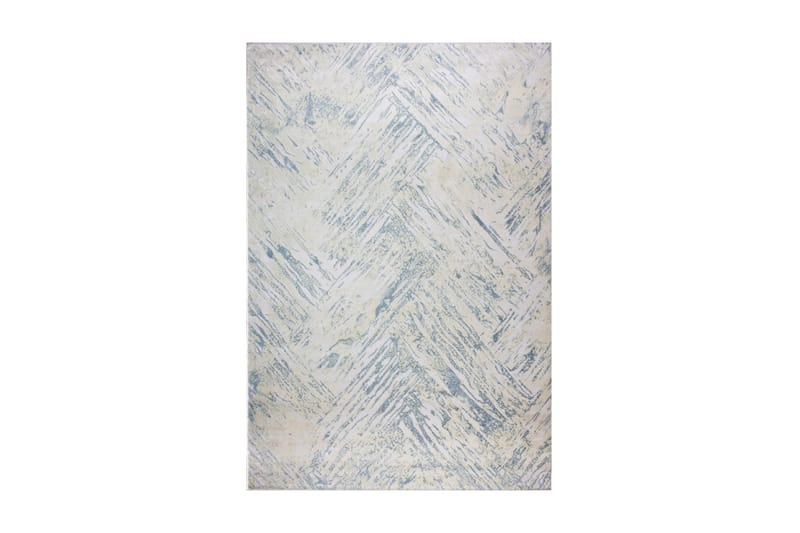 Pierre Cardin Matte Diamond 200x290 - Krem/Blå - Tekstiler - Tepper & Matter - Moderne matte - Friezematter
