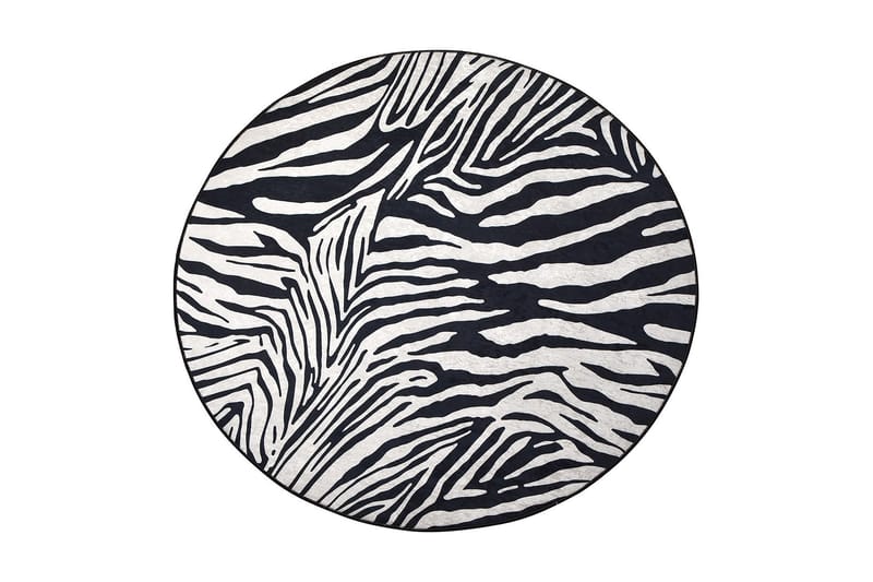 Rund Matte Zebra (140) - Tekstiler - Tepper & Matter - Små tepper