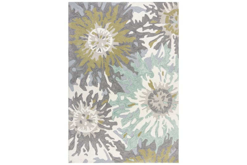Zest Soft Floral Matte 120x170 cm Grønn - Flair Rugs - Tekstiler - Tepper & Matter - Moderne tepper - Friezematter