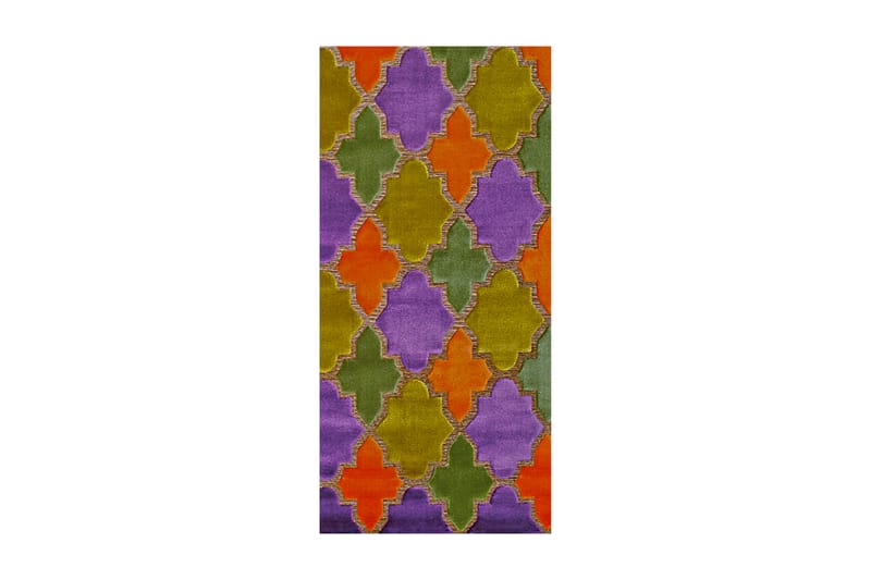 Pierre Cardin Matte Diamond 80x150 - Oransje/Sennepsgul - Tekstiler - Tepper & Matter - Moderne matte - Gangmatter