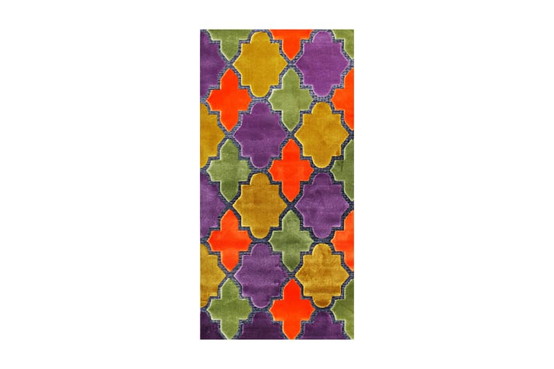 Pierre Cardin Matte Diamond 80x150 - Oransje/Sennepsgul - Tekstiler - Tepper & Matter - Moderne matte - Gangmatter