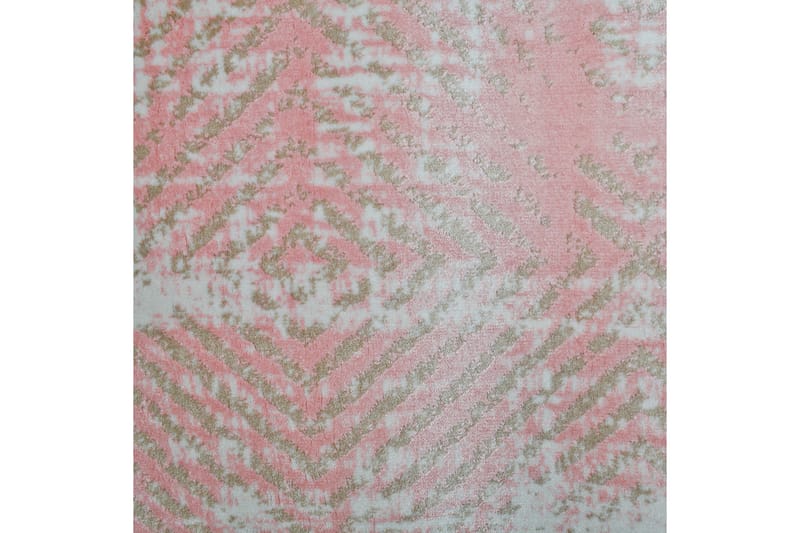 Pierre Cardin Matte Diamond 80x300 - Krem/Rosa - Tekstiler - Tepper & Matter - Moderne matte - Gangmatter