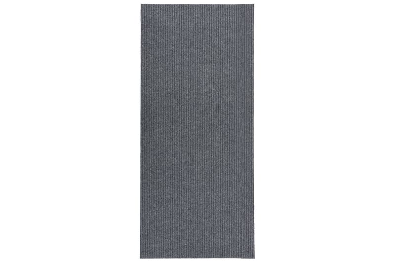 Smussfangende teppeløper grå 100x250 cm - Grå - Tekstiler - Tepper & Matter - Moderne matte - Gangmatter