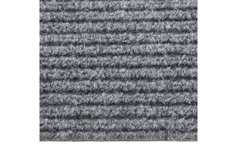 Smussfangende teppeløper grå 100x300 cm - Grå - Tekstiler - Tepper & Matter - Moderne matte - Gangmatter