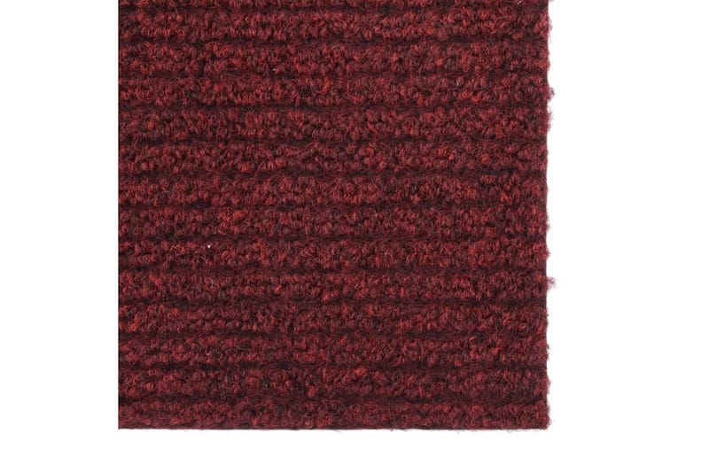 Smussfangende teppeløper vinrød 100x400 cm - Rød - Tekstiler - Tepper & Matter - Moderne matte - Gangmatter