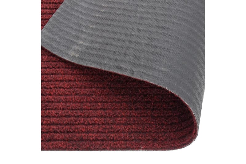 Smussfangende teppeløper vinrød 100x400 cm - Rød - Tekstiler - Tepper & Matter - Moderne matte - Gangmatter
