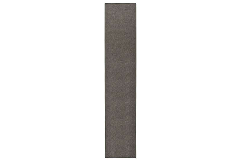 Teppeløper med sisal utseende antrasitt 80x400 cm - Antrasittgrå - Tekstiler - Tepper & Matter - Moderne matte - Gangmatter