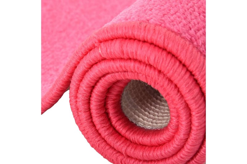 Soveromstepper 3 stk tykk lugg rosa - Rosa - Tekstiler - Tepper & Matter - Moderne matte - Ryeteppe