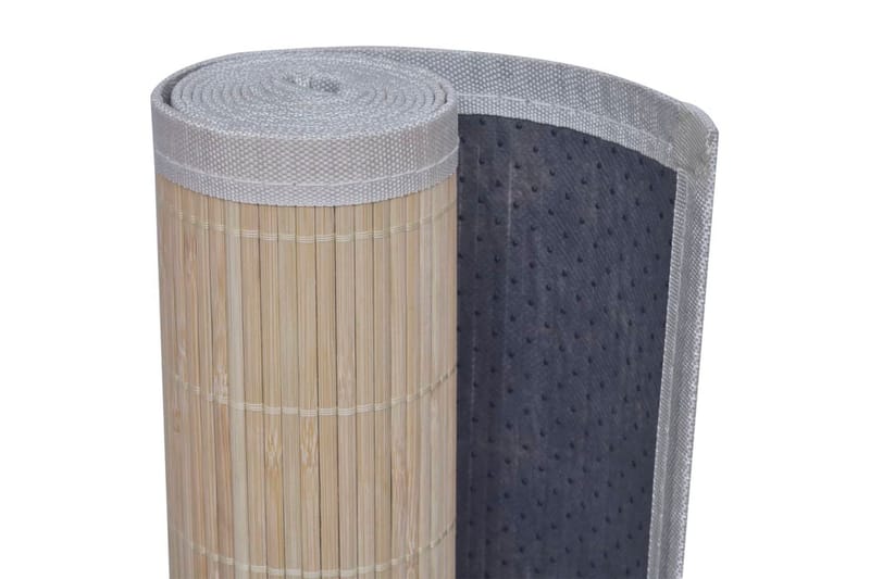 Firkantet Natural Bambus Teppe 80 x 300 cm - Beige - Tekstiler - Tepper & Matter - Moderne tepper - Sisaltepper