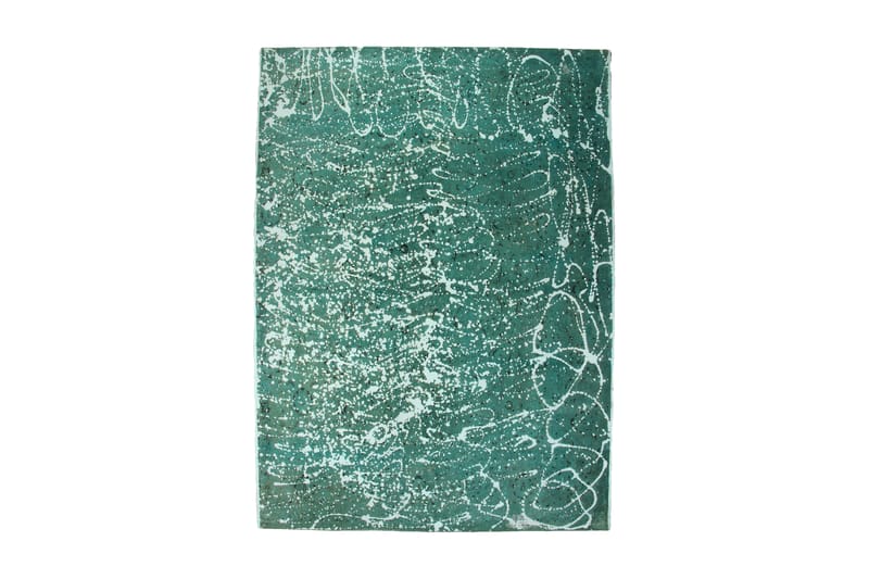Håndknyttet Vintage Matte Ull Grønn 192x270 cm - Tekstiler - Tepper & Matter - Moderne matte - Ullteppe