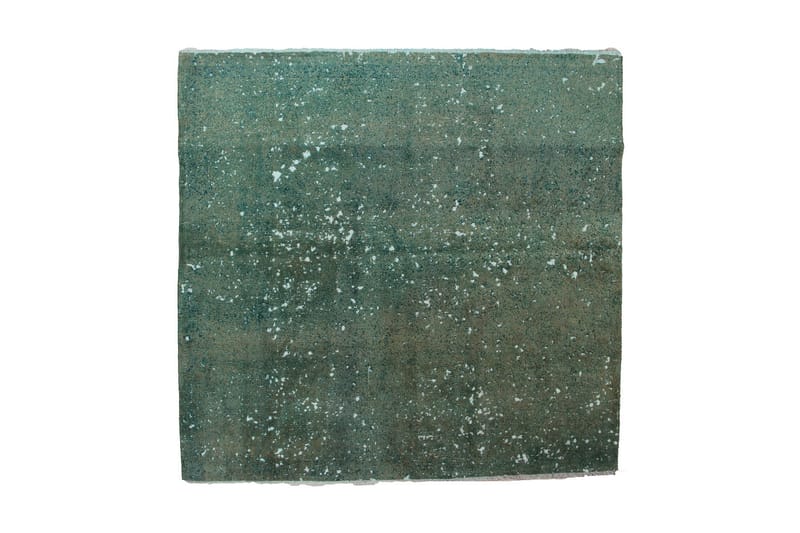 Håndknyttet Vintage Matte Ull Grønn 218x205 cm - Tekstiler - Tepper & Matter - Moderne tepper - Ullteppe