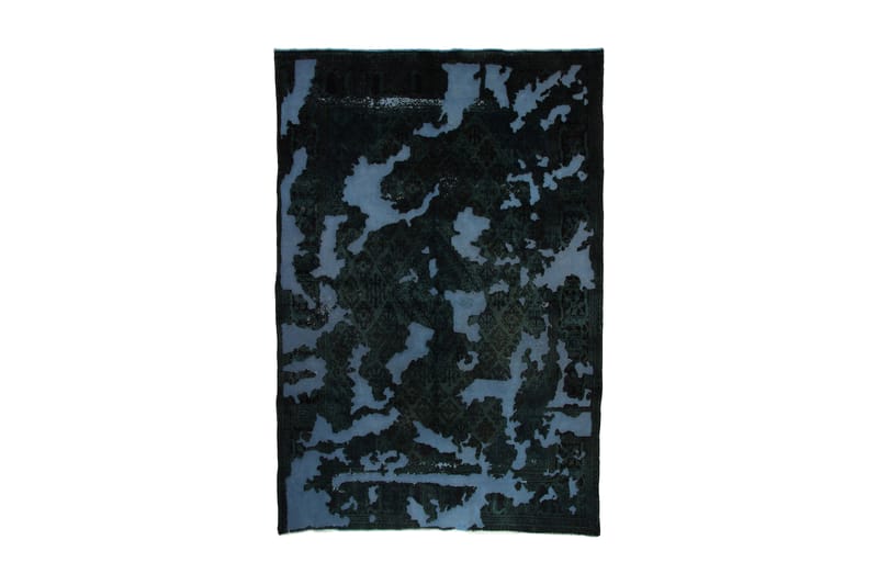 Håndknyttet Vintage Matte Ull Mørkegrønn/Blå 209x308 cm - Tekstiler - Tepper & Matter - Moderne tepper - Ullteppe