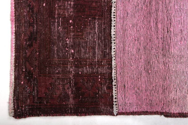 Håndknyttet Vintage Matte Ull Rød 95x191cm - Tekstiler - Tepper & Matter - Moderne matte - Ullteppe