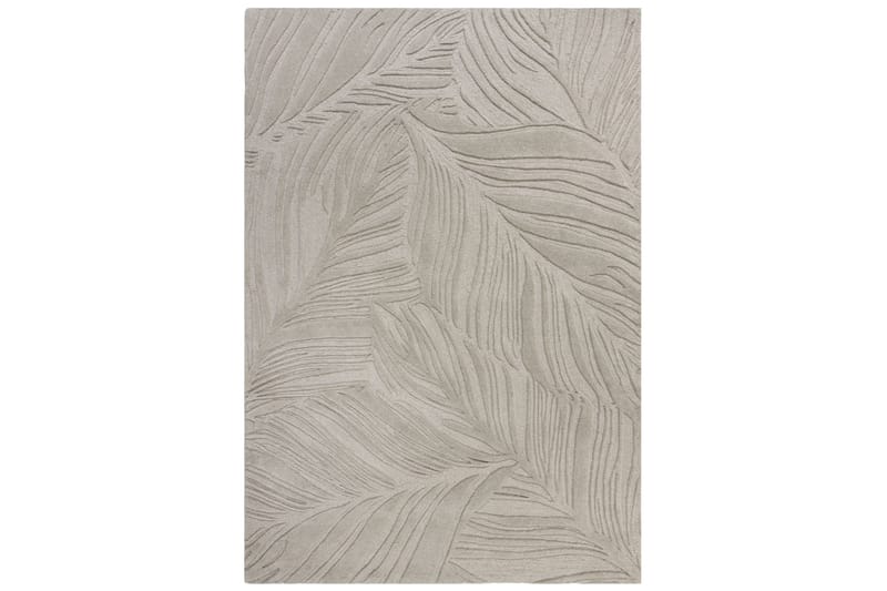 Solace Lino Leaf Ullmatte 120x170 cm Grå - Flair Rugs - Tekstiler - Tepper & Matter - Moderne tepper - Ullteppe