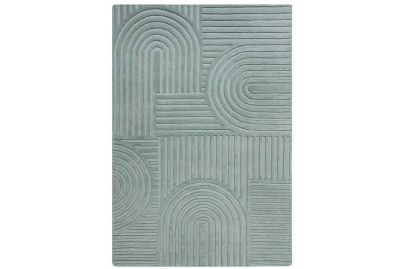 Solace Zen Garden Ullmatte 120x170 cm Lysegrønn - Flair Rugs - Tekstiler - Tepper & Matter - Moderne tepper - Ullteppe
