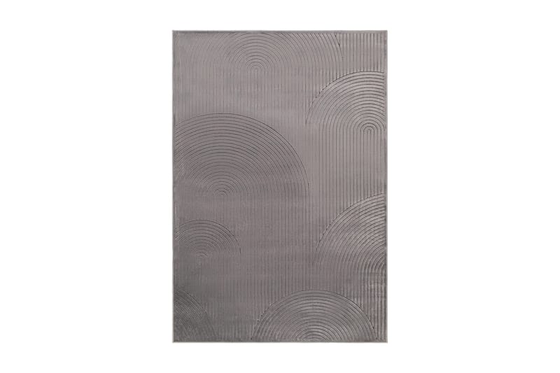 Amore Art Viskosematte Rektangulær 160x230 cm - Grå - Tekstiler - Tepper & Matter - Moderne tepper - Viskosematter