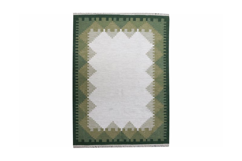 Brown Kelim Matte 80x280 - Grønn - Tekstiler - Tepper & Matter - Orientalske tepper - Kelimtepper