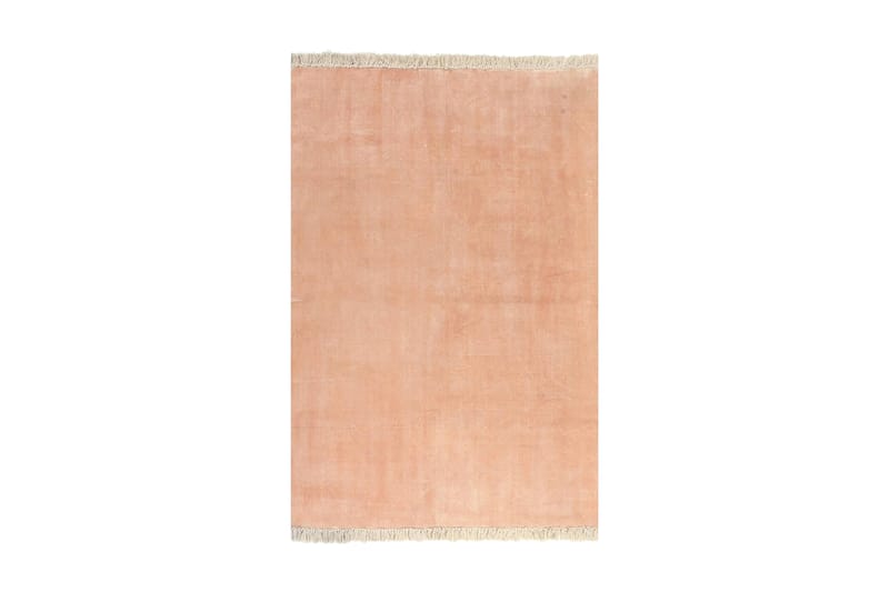 Gulvsteppe kilim-vevet bomull 120x180 cm rosa - Tekstiler - Tepper & Matter - Orientalske tepper - Kelimtepper