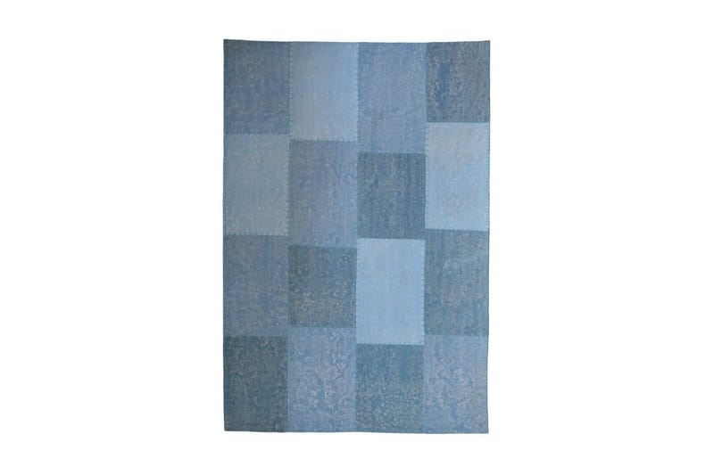 Gesslick Creek Matte 120x170 cm Blå/Flerfarget - D-Sign - Tekstiler - Tepper & Matter - Orientalske tepper - Lappetepper