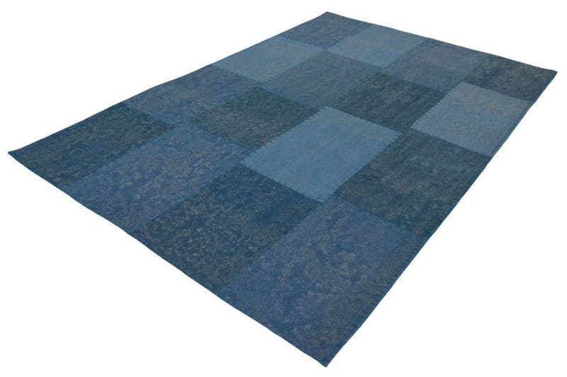 Gesslick Matte Creek Blå 120x170 cm - Tekstiler - Tepper & Matter - Orientalske tepper - Patchwork tepper
