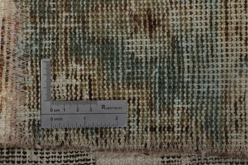 Håndknyttet Lappeteppe Ull/Garn Flerfarget 175x220 cm - Tekstiler - Tepper & Matter - Orientalske tepper - Lappetepper