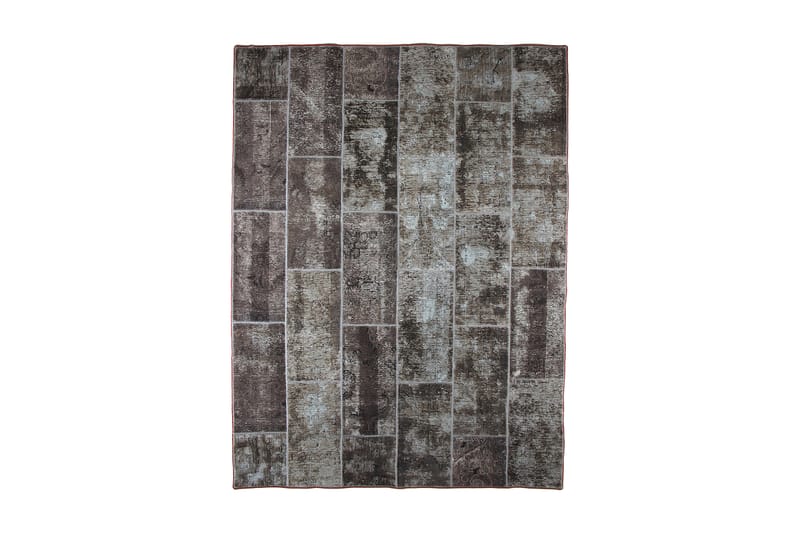 Håndknyttet Lappeteppe Ull/Garn Flerfarget 185x244 cm - Tekstiler - Tepper & Matter - Orientalske tepper - Lappetepper
