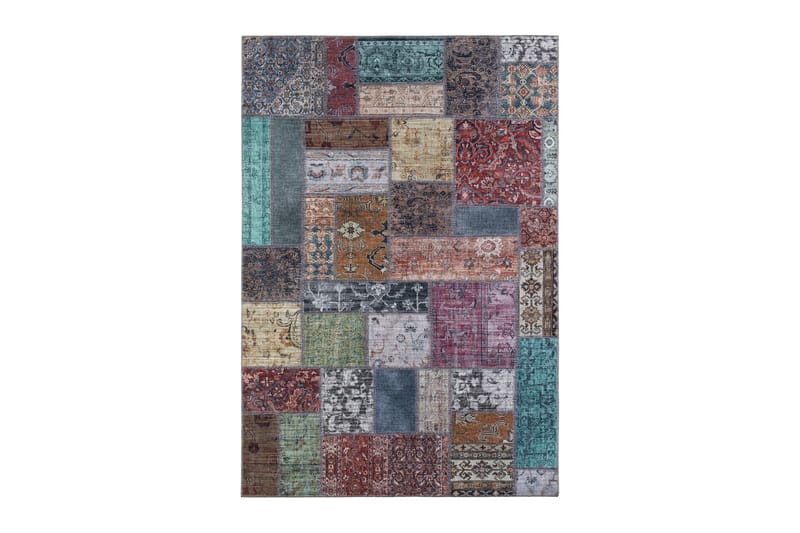 Patchham Patchworkmatte 240x330 cm - Flerfarget - Tekstiler - Tepper & Matter - Orientalske tepper - Lappetepper