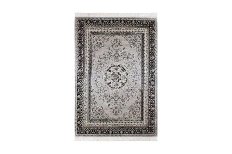 Casablanca Orientalisk Matte 240x330 Viskose - Sølv - Tekstiler - Tepper & Matter - Orientalske tepper