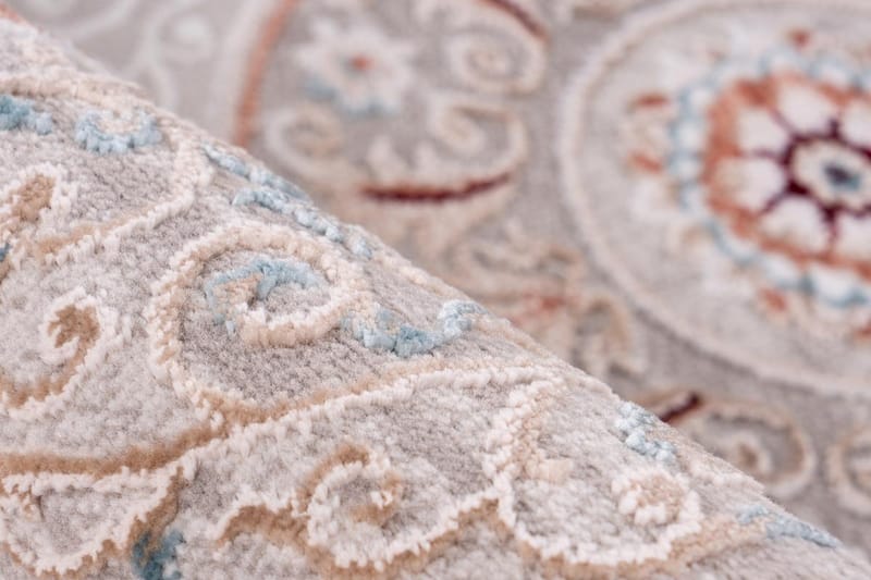 Coulia Gulvteppe Nga Grå/Rosa 120x180 cm - Tekstiler - Tepper & Matter - Orientalske tepper