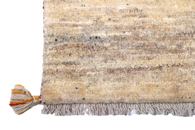 Håndknyttet Gabbeh Shiraz Ull Beige 71x109cm - Tekstiler - Tepper & Matter - Orientalske tepper