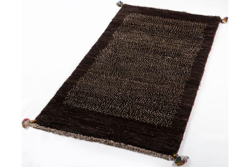 Håndknyttet Gabbeh Shiraz Ull Brun/Krem 71x138 cm - Tekstiler - Tepper & Matter - Orientalske tepper