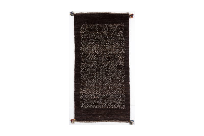 Håndknyttet Gabbeh Shiraz Ull Brun/Krem 71x138 cm - Tekstiler - Tepper & Matter - Orientalske tepper