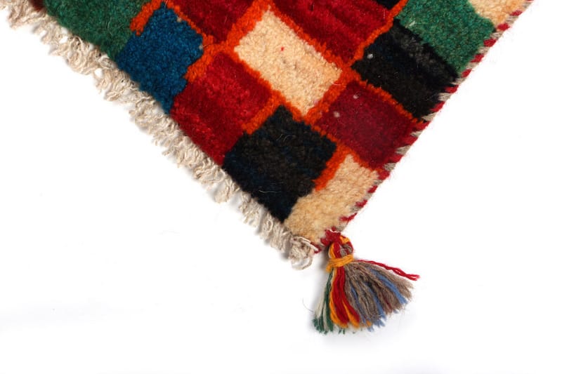 Håndknyttet Gabbeh Shiraz Ull Flerfarget 77x117cm - Tekstiler - Tepper & Matter - Orientalske tepper