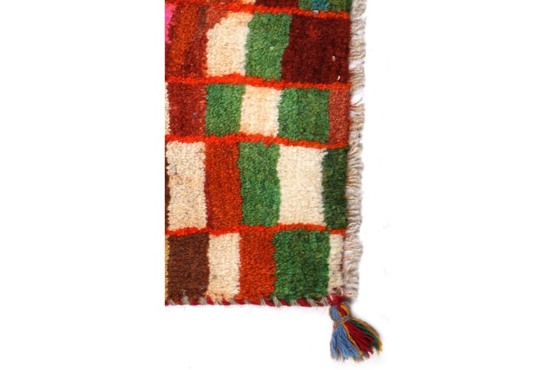 Håndknyttet Gabbeh Shiraz Ull Flerfarget 77x117cm - Tekstiler - Tepper & Matter - Orientalske tepper