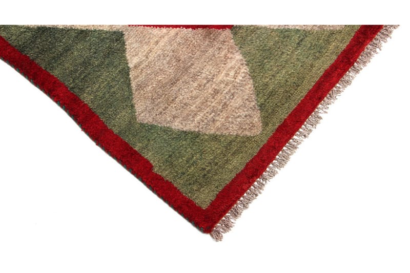 Håndknyttet Gabbeh Shiraz Ull Grå/Rød 102x193 cm - Tekstiler - Tepper & Matter - Orientalske tepper