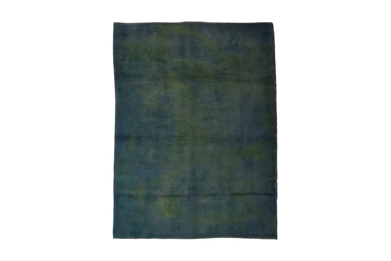 Håndknyttet Gabbeh Shiraz Ull Mørkegrønn/Mørkeblå 150x200 cm - Tekstiler - Tepper & Matter - Orientalske tepper