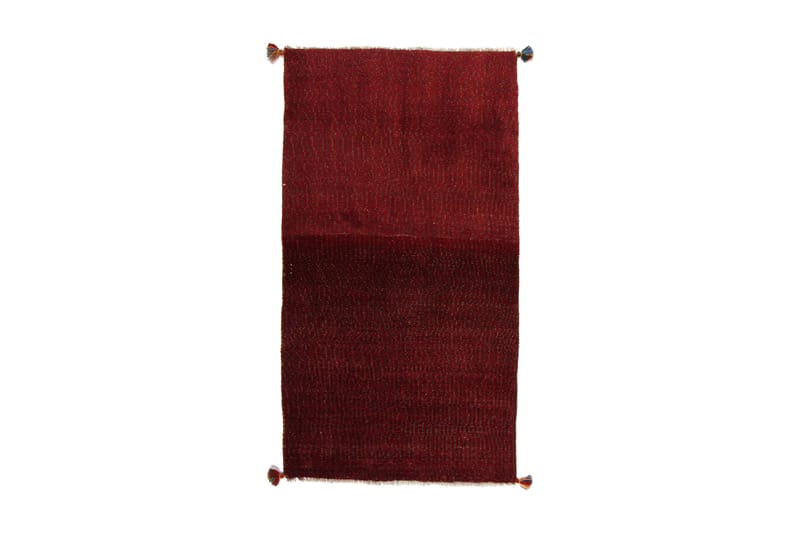 Håndknyttet Gabbeh Shiraz Ull Rød 76x145 cm - Tekstiler - Tepper & Matter - Orientalske tepper