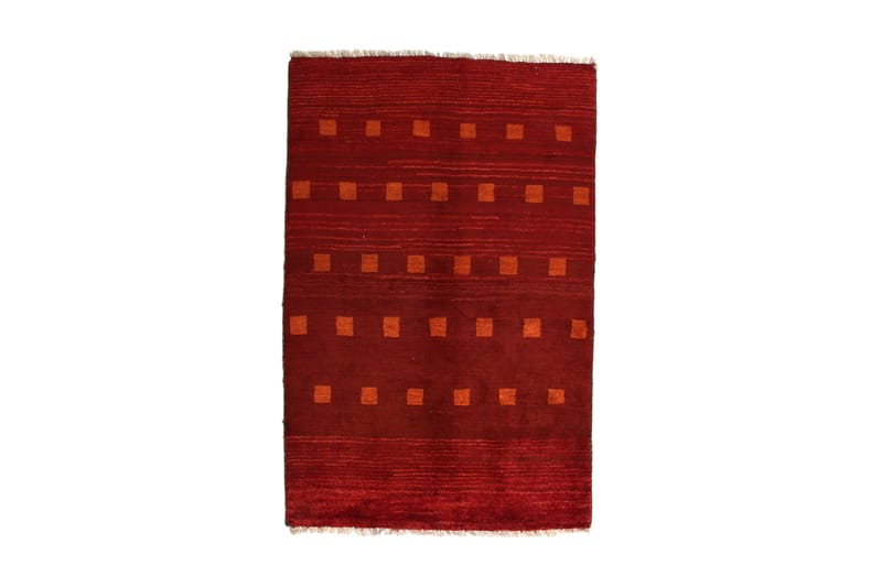 Håndknyttet Gabbeh Shiraz Ull Rød/Oransje 101x154 cm - Tekstiler - Tepper & Matter - Orientalske tepper