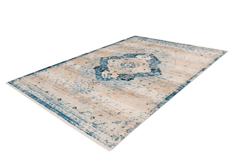 Stamac Matte ll Krem/Blå 80x150 cm - Tekstiler - Tepper & Matter - Orientalske tepper
