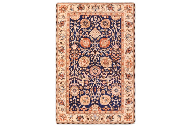 Trykt teppe orientalsk flerfarget 160x230 cm - Flerfarget - Tekstiler - Tepper & Matter - Flatvevde tepper