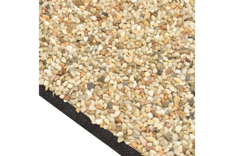 Steinfolie naturlig sand 150x60 cm - Tekstiler - Tepper & Matter - Spesialmatte - Nålefiltmatter & kunstgressmatter
